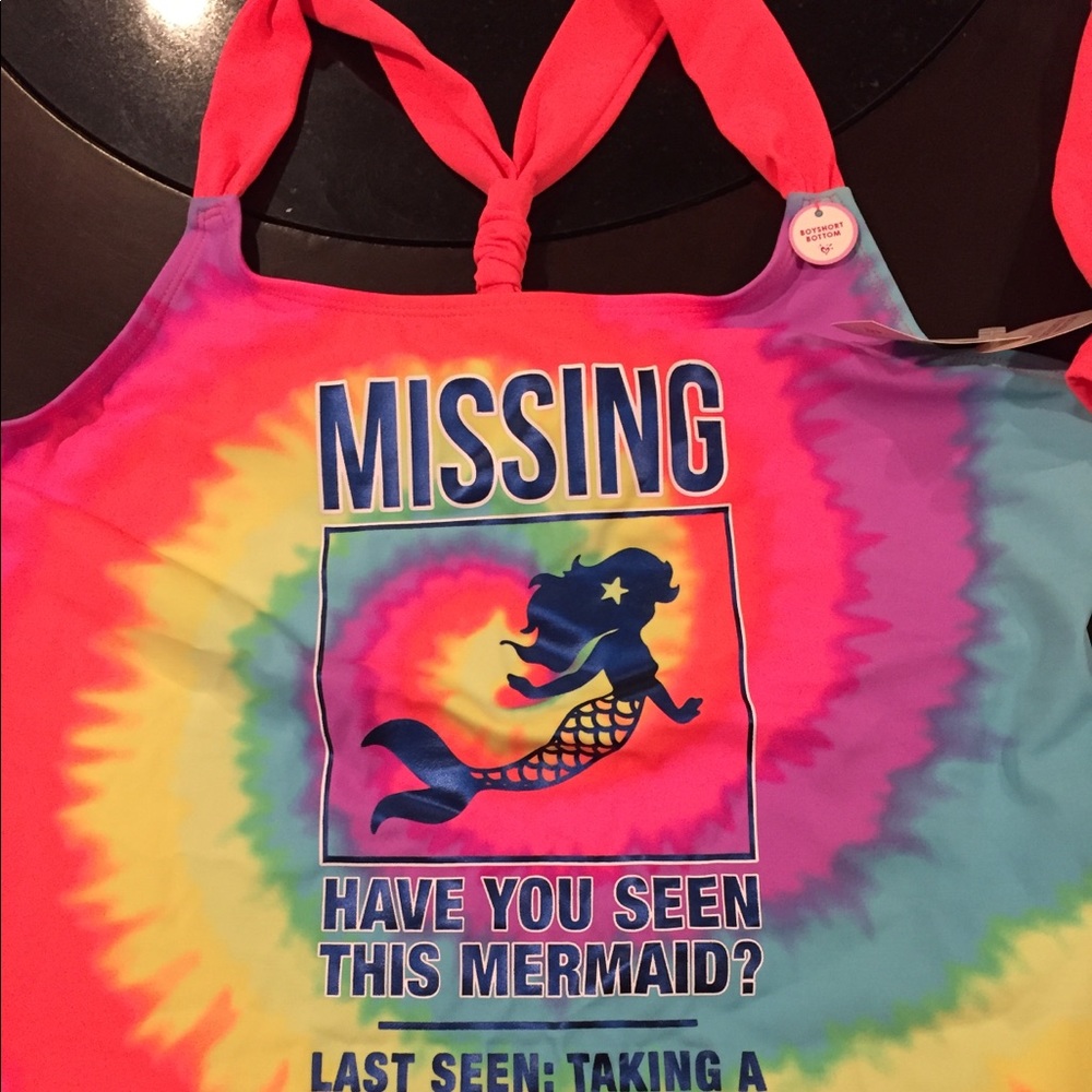 Girls Justice mermaid tankini